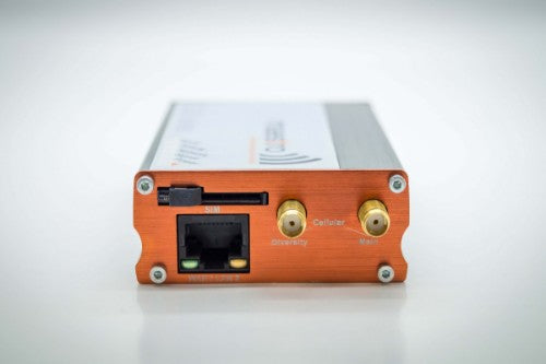 Lantronix E228 wireless router Fast Ethernet Single-band (2.4 GHz) 4G Gray, Orange